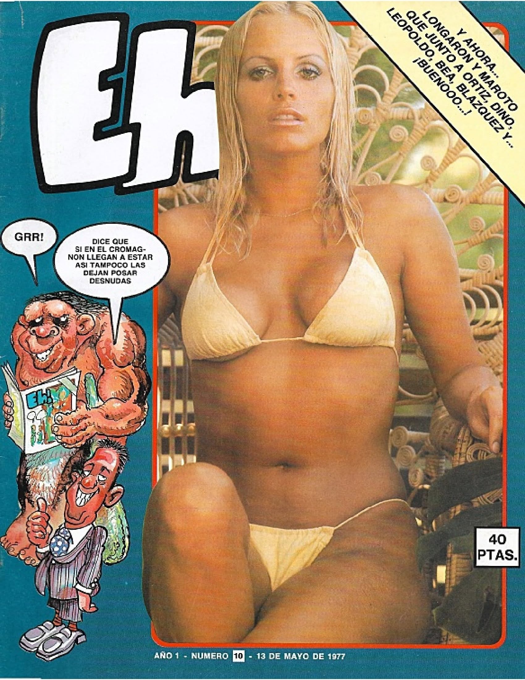 EH MAGAZINE magazine side cover Issue 10   1977