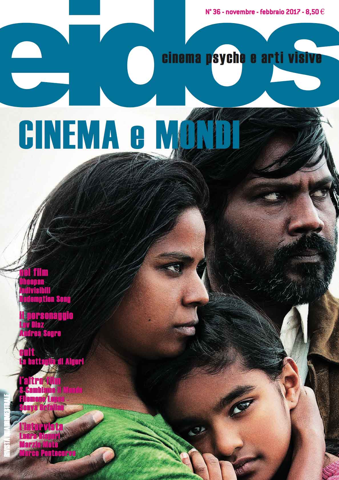 EIDOS magazine side cover Issue 36  November 2016