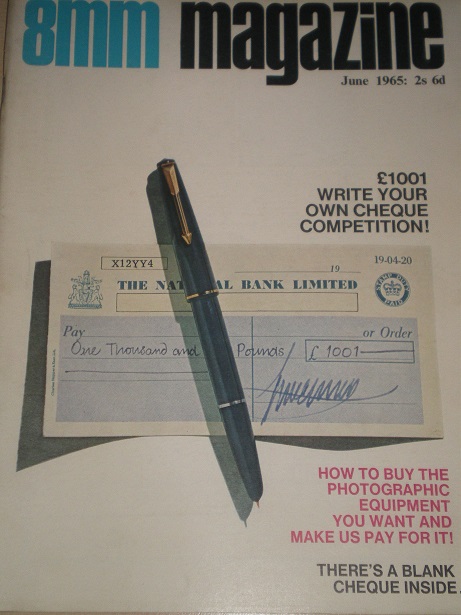 8mm magazine side cover June 1965
