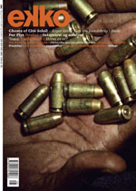 EKKO magazine side cover Issue 29  2005