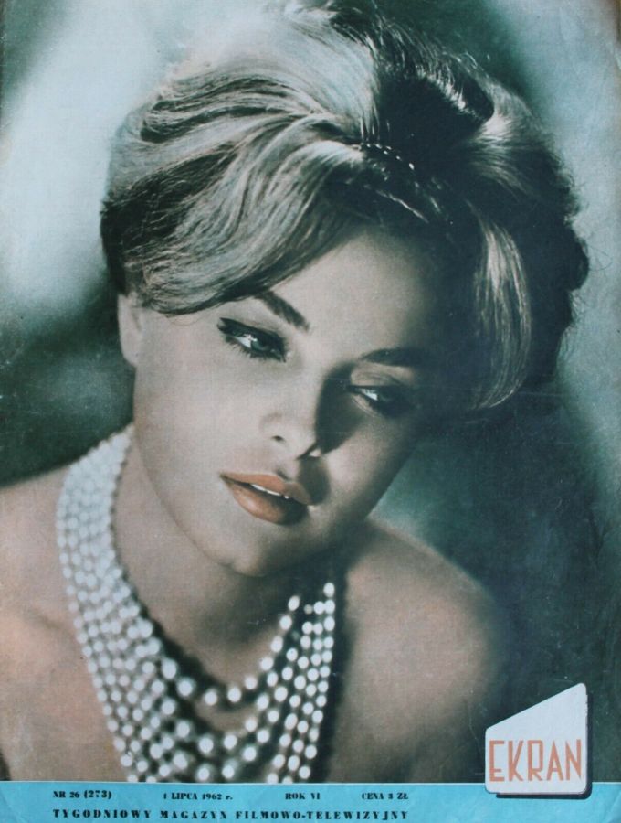 EKRAN (Po) magazine side cover Issue 273 1 July 1962