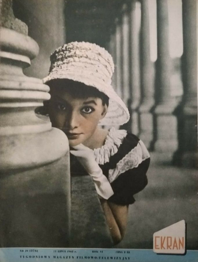 EKRAN (Po) magazine side cover Issue 276 22 July 1962