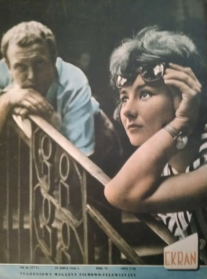 EKRAN (Po) magazine side cover Issue 277 29 July 1962