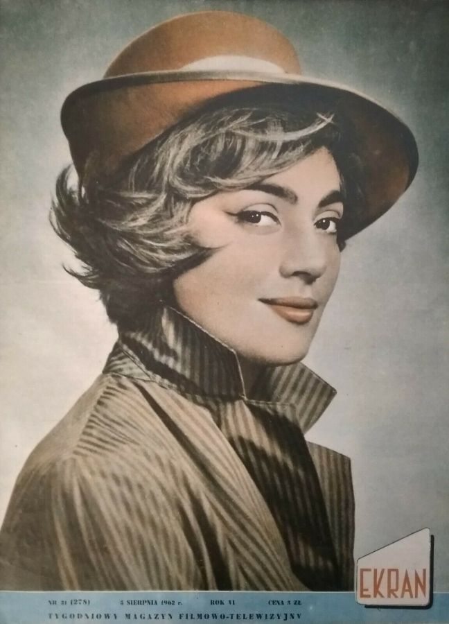 EKRAN (Po) magazine side cover Issue 278 5 August 1962