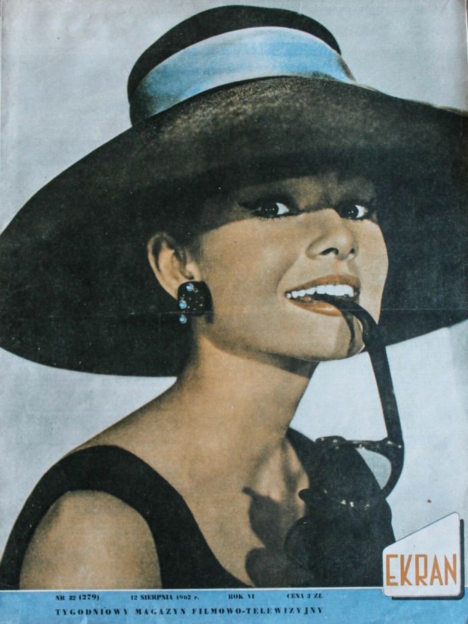 EKRAN (Po) magazine side cover Issue 279 12 August 1962