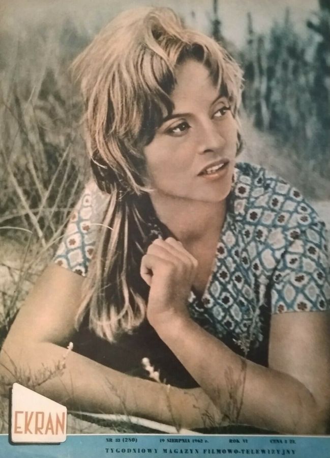 EKRAN (Po) magazine side cover Issue 280 19 August 1962