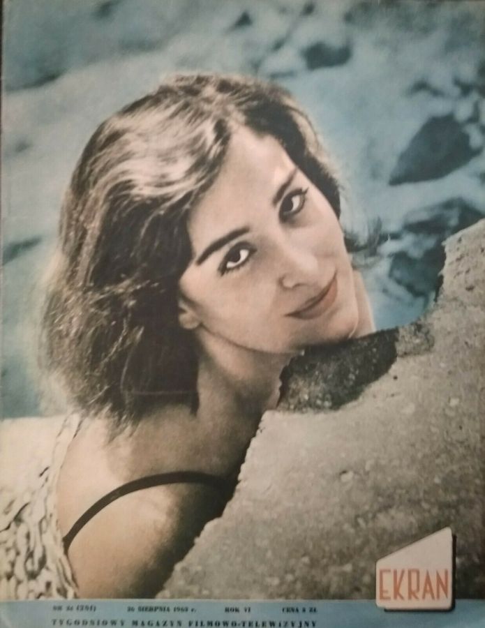 EKRAN (Po) magazine side cover Issue 281 26 August 1962