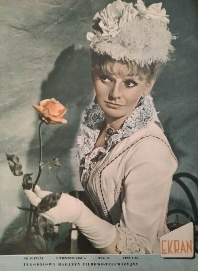 EKRAN (Po) magazine side cover Issue 282 2 September 1962