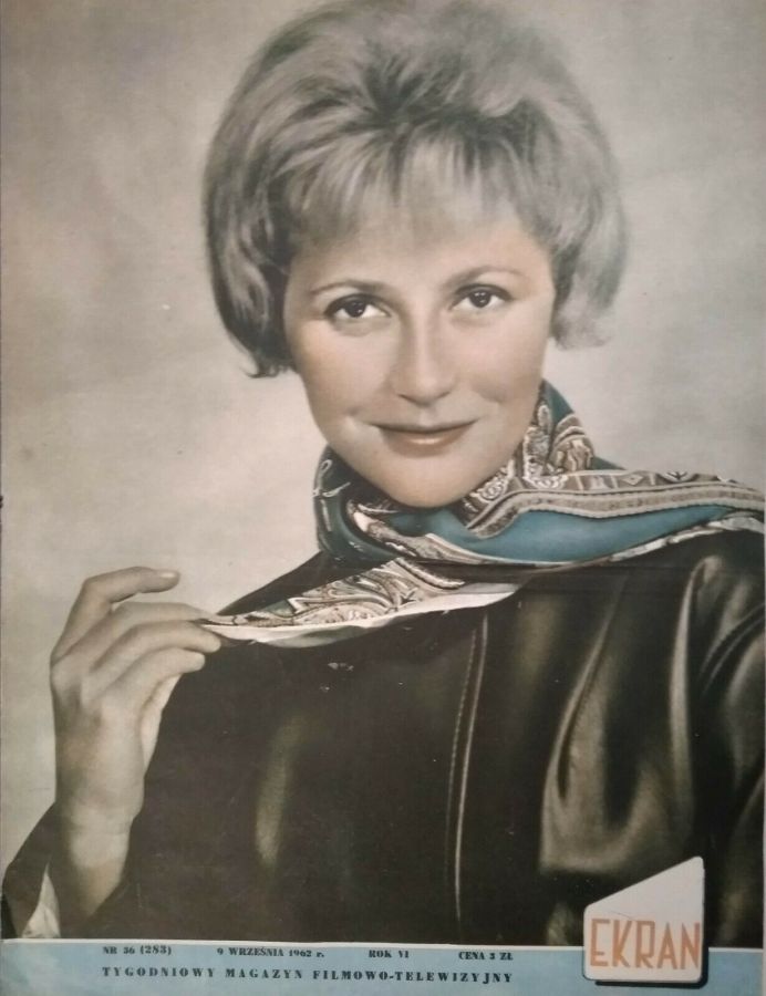 EKRAN (Po) magazine side cover Issue 283 9 September 1962