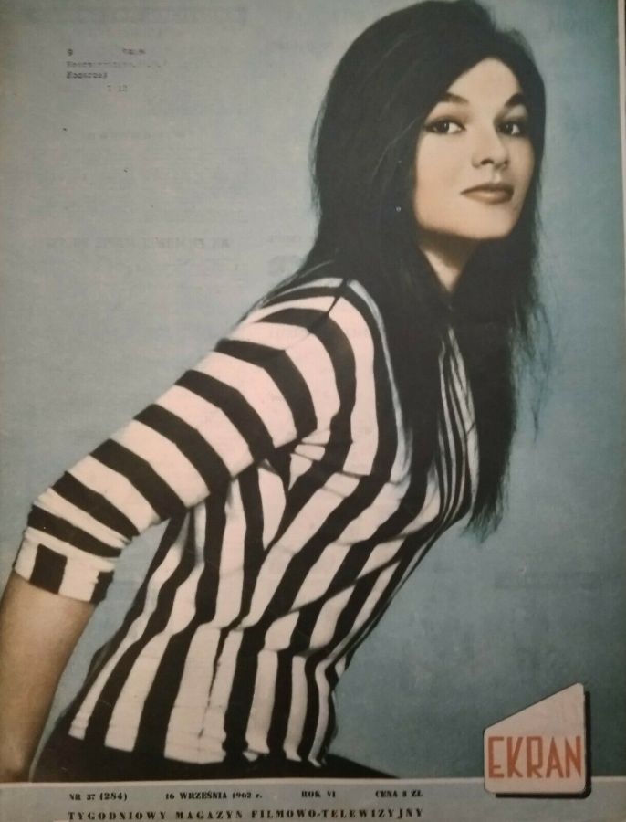 EKRAN (Po) magazine side cover Issue 284 16 September 1962