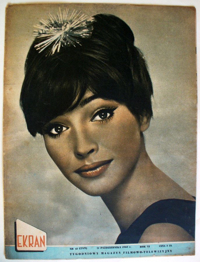 EKRAN (Po) magazine side cover Issue 289 21 October 1962