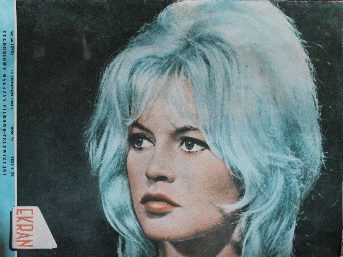 EKRAN (Po) magazine side cover Issue 293 18 November 1962