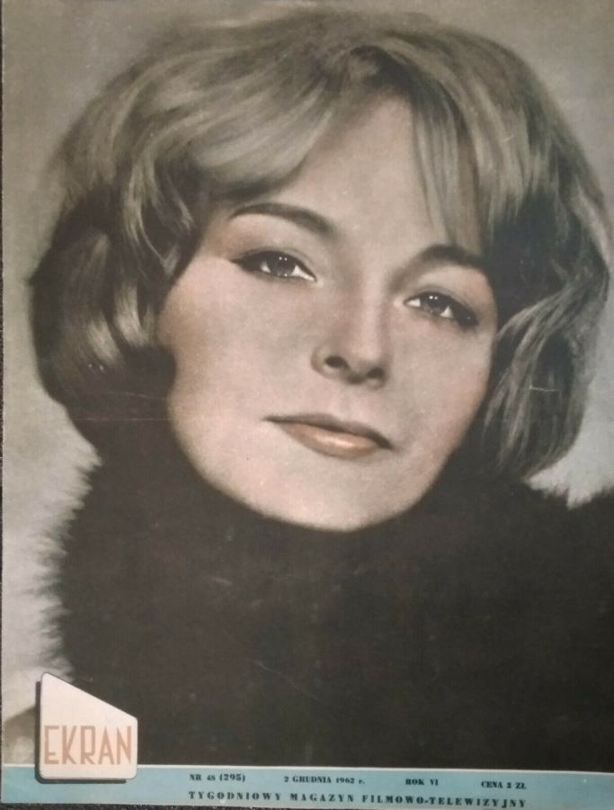 EKRAN (Po) magazine side cover Issue 295 2 December 1962