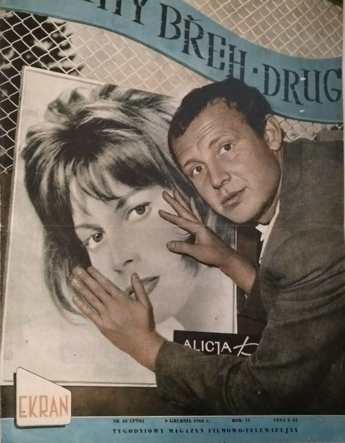 EKRAN (Po) magazine side cover Issue 296 9 December 1962