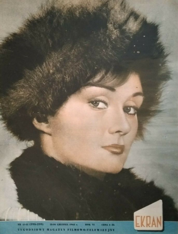 EKRAN (Po) magazine side cover Issue 298-9 23 December 1962