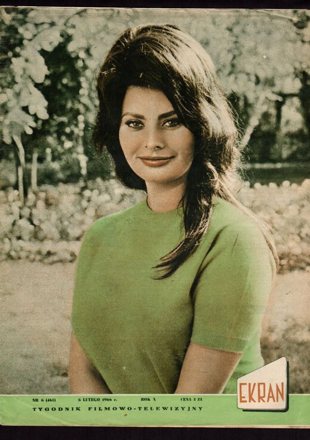 EKRAN (Po) magazine side cover Issue 461 6 February 1966