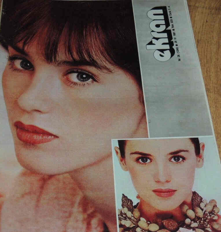 EKRAN (Po) magazine side cover Issue 1249 28 June 1981