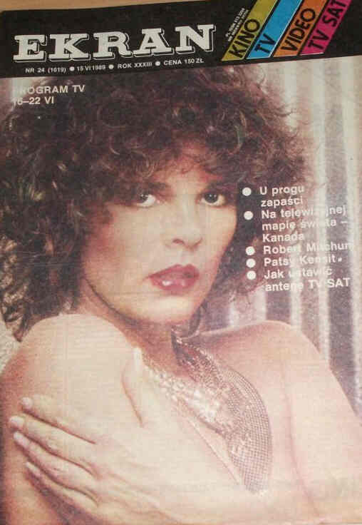 EKRAN (Po) magazine side cover Issue 1619 15 June 1989