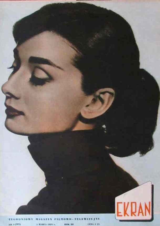 EKRAN (Po) magazine side cover Issue 99 1 March 1959