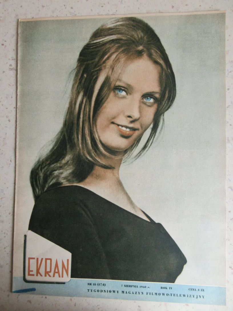 EKRAN (Po) magazine side cover Issue 174 7 August 1960