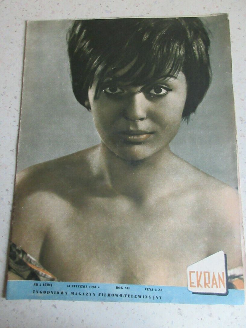 EKRAN (Po) magazine side cover Issue 301 13 January 1963