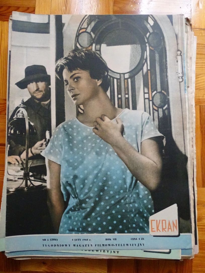 EKRAN (Po) magazine side cover Issue 304 3 February 1963