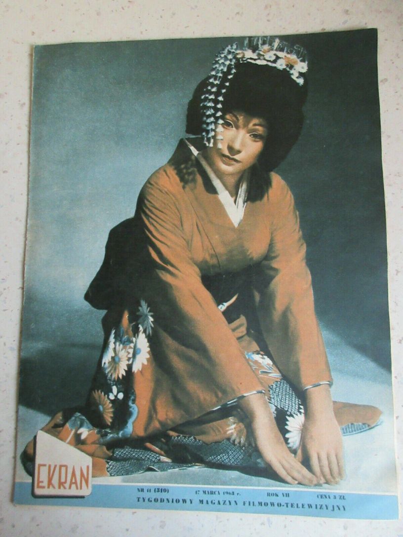 EKRAN (Po) magazine side cover Issue 310 17 March 1963