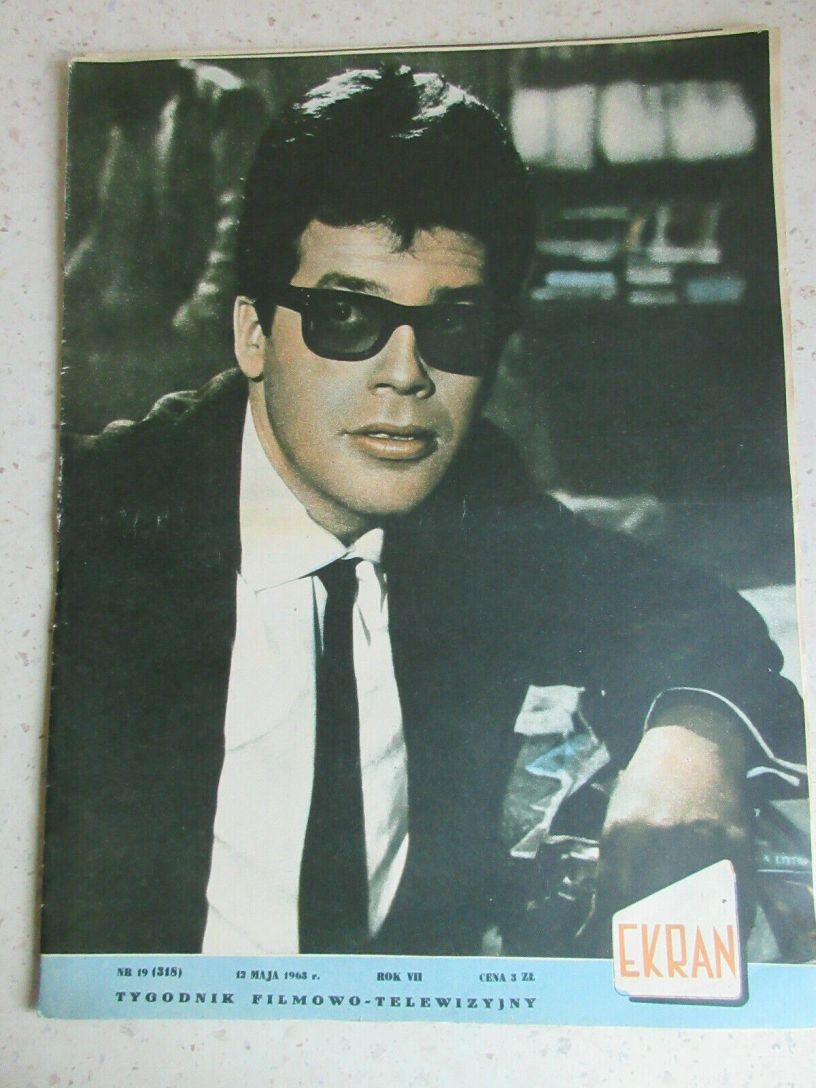 EKRAN (Po) magazine side cover Issue 318 12 May 1963