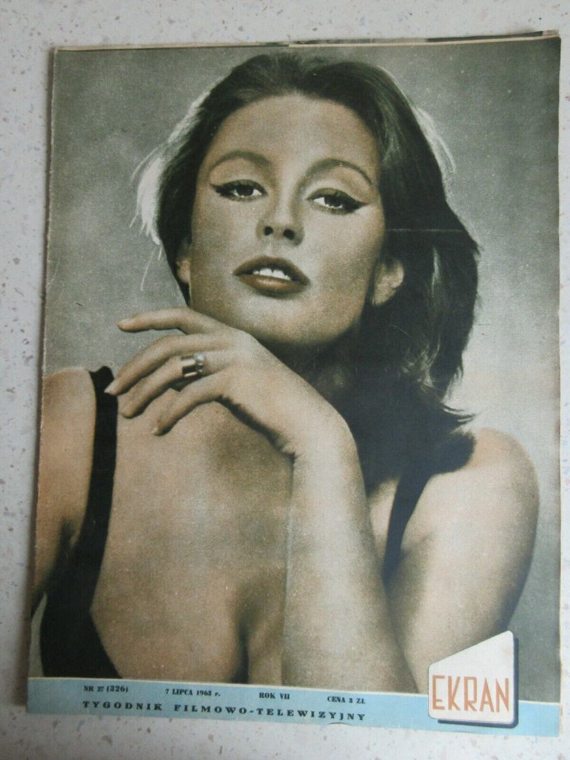 EKRAN (Po) magazine side cover Issue 326 7 July 1963