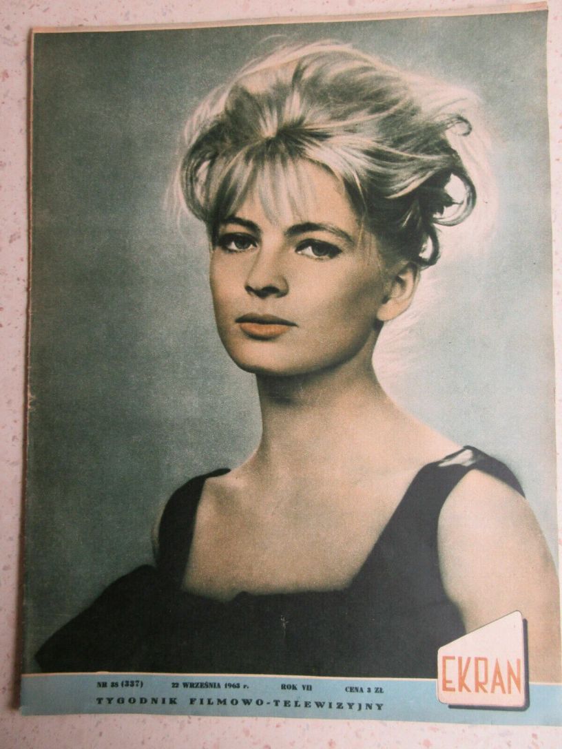 EKRAN (Po) magazine side cover Issue 337 22 September 1963