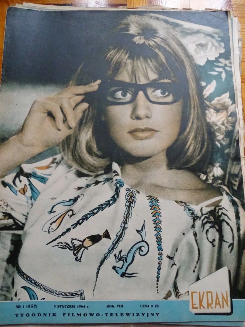 EKRAN (Po) magazine side cover Issue 352 5 January 1964