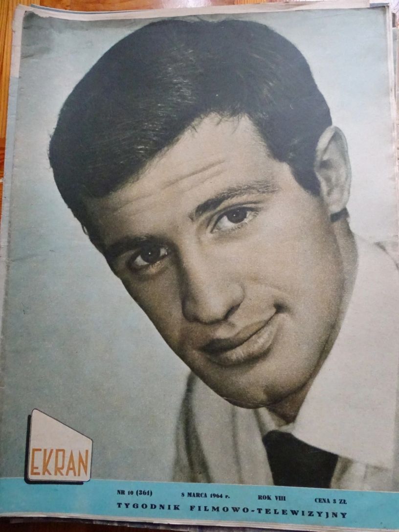 EKRAN (Po) magazine side cover Issue 361 8 March 1964