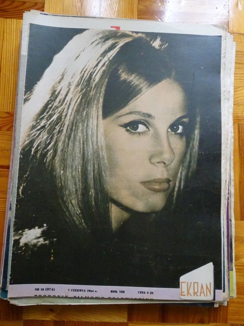 EKRAN (Po) magazine side cover Issue 374 7 June 1964