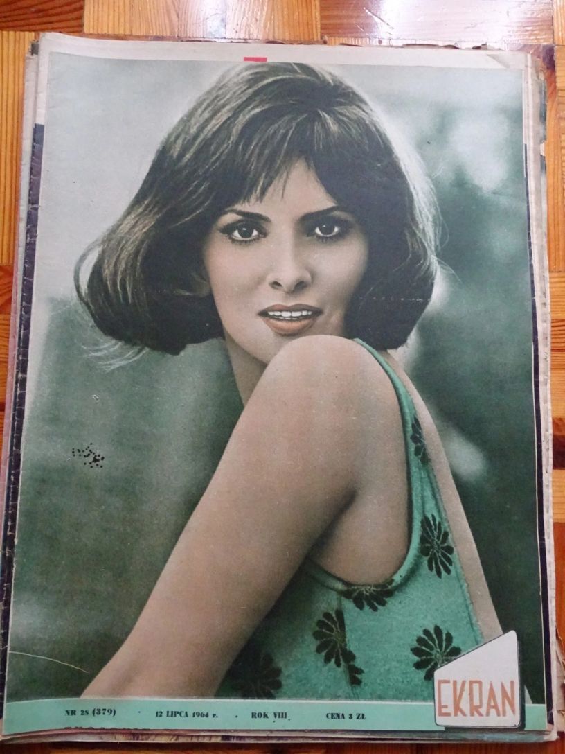 EKRAN (Po) magazine side cover Issue 379 12 July 1964