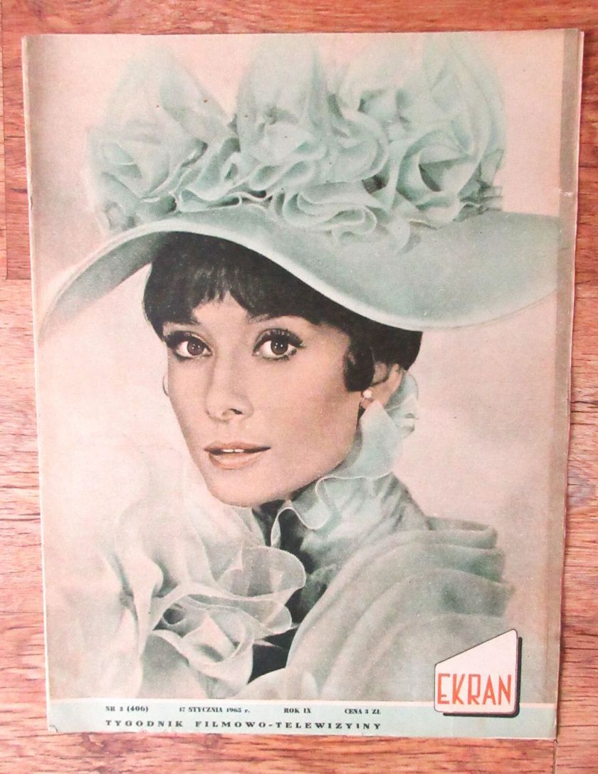 EKRAN (Po) magazine side cover Issue 406 17 January 1965