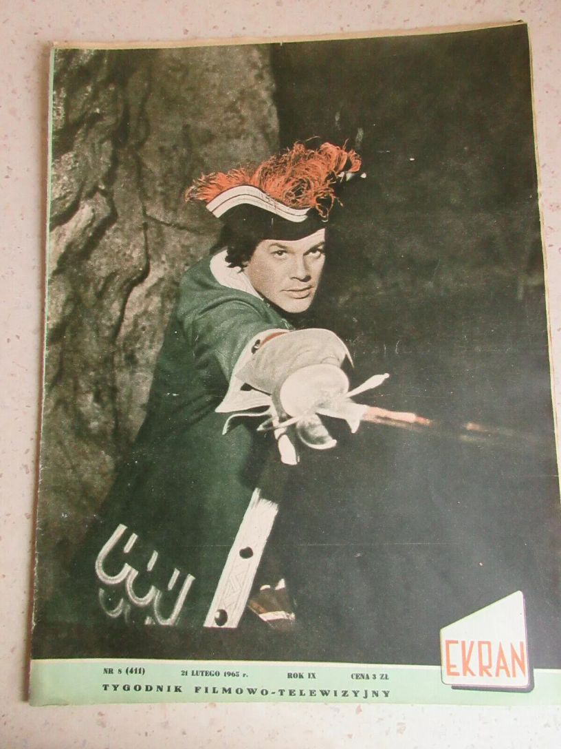 EKRAN (Po) magazine side cover Issue 411 21 February 1965