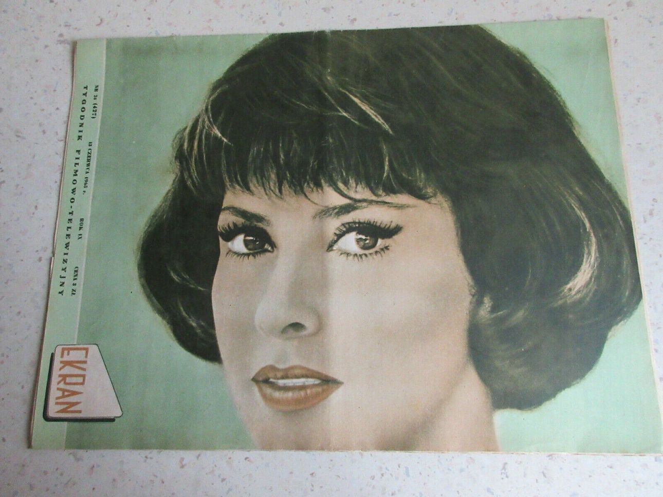 EKRAN (Po) magazine side cover Issue 427 13 June 1965