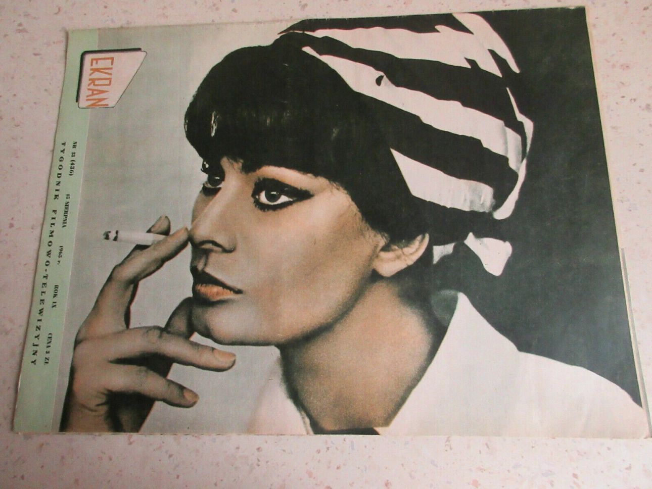 EKRAN (Po) magazine side cover Issue 436 15 August 1965