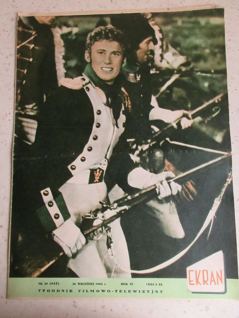 EKRAN (Po) magazine side cover Issue 442 26 September 1965