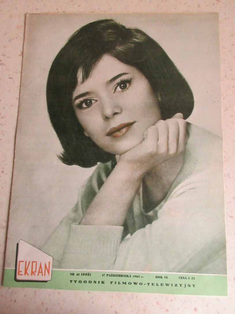 EKRAN (Po) magazine side cover Issue 445 17 October 1965