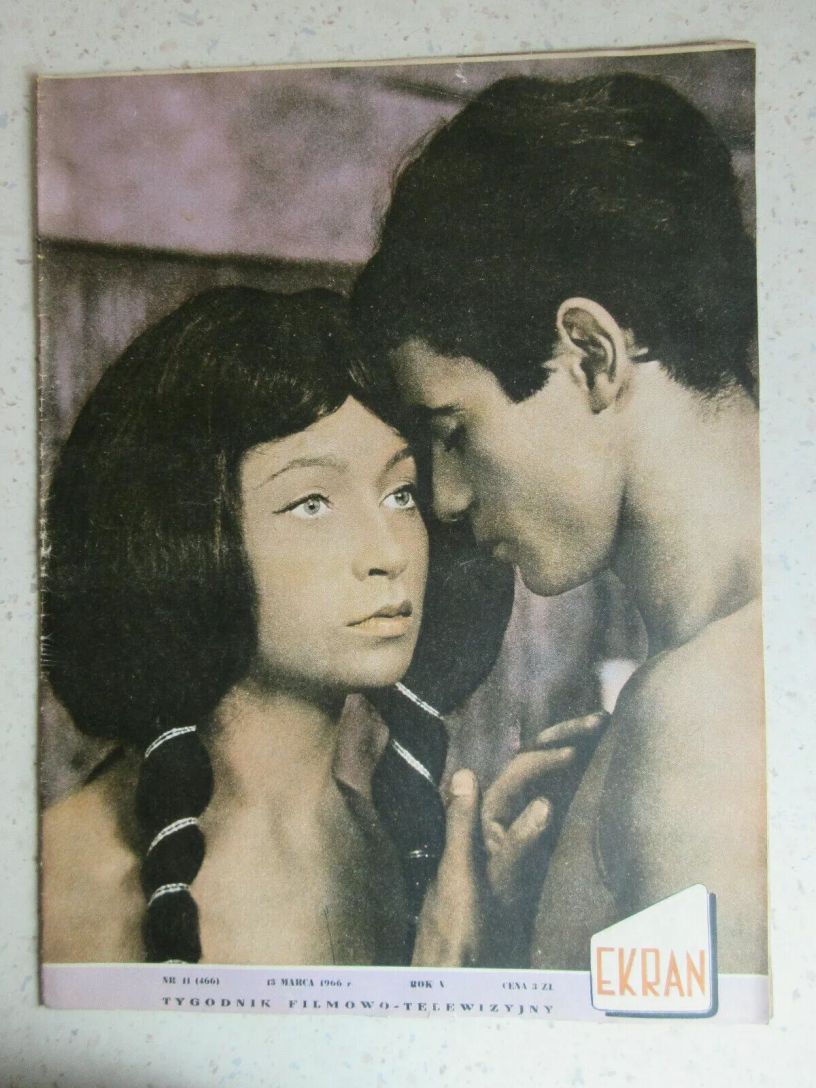 EKRAN (Po) magazine side cover Issue 466 13 March 1966