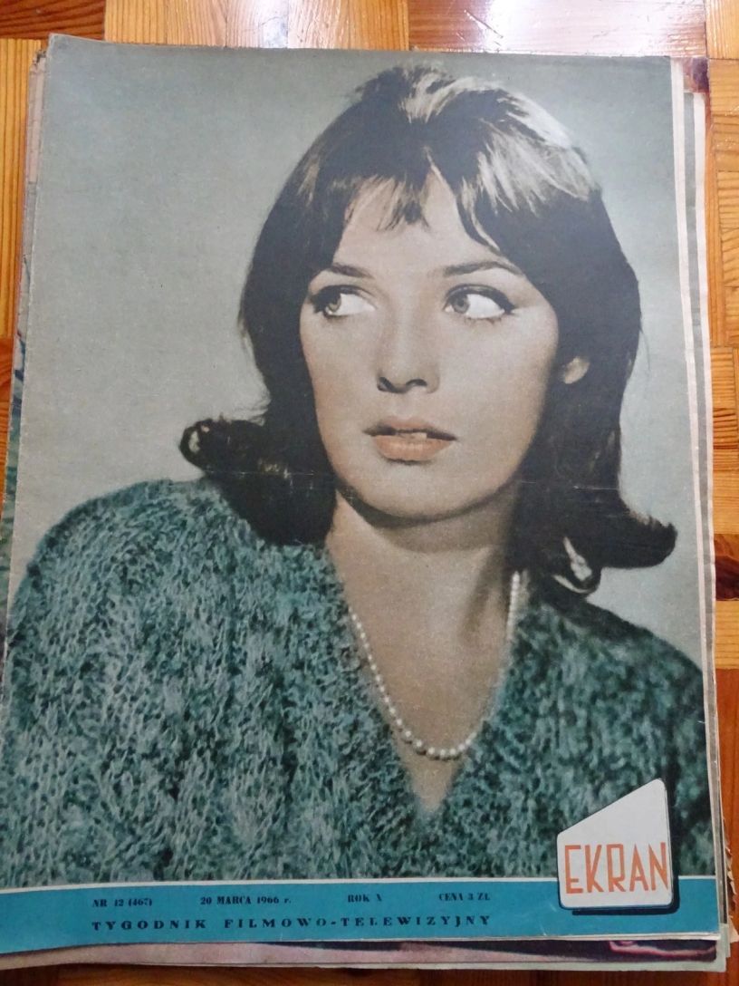EKRAN (Po) magazine side cover Issue 467 20 March 1966