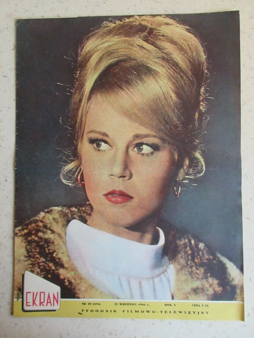 EKRAN (Po) magazine side cover Issue 494 25 September 1966