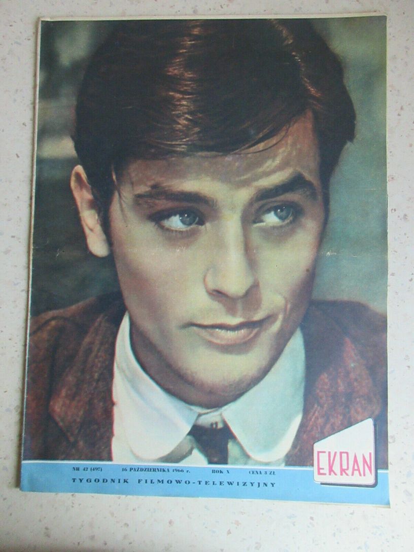 EKRAN (Po) magazine side cover Issue 497 16 October 1966