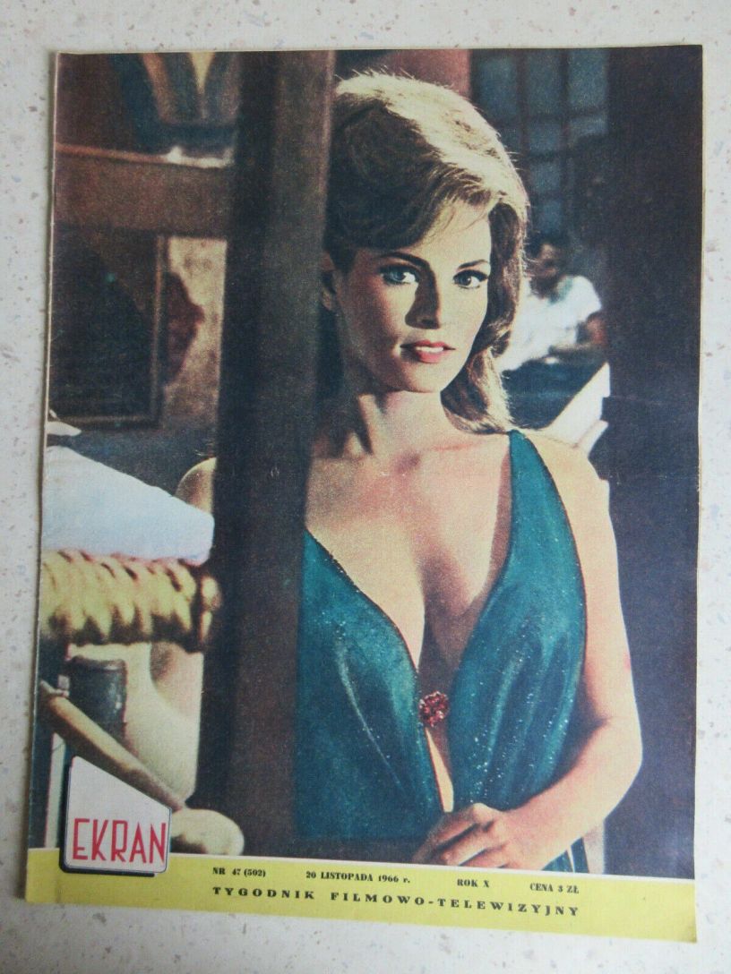 EKRAN (Po) magazine side cover Issue 502 20 November 1966
