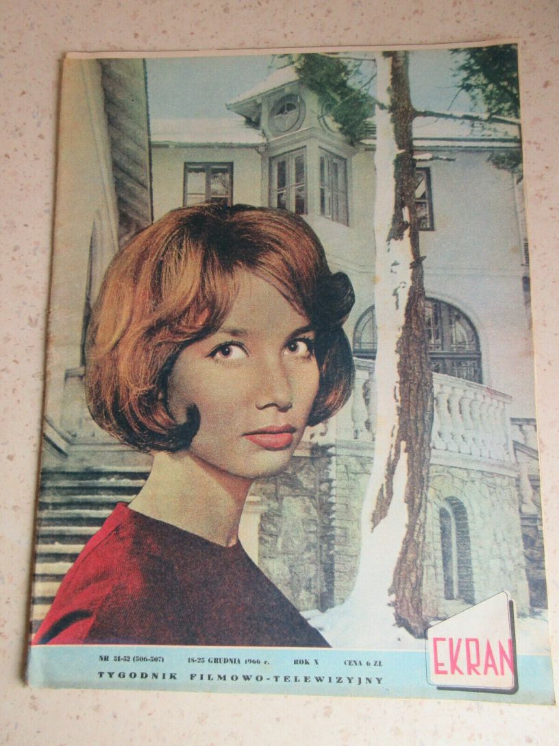 EKRAN (Po) magazine side cover Issue 506-7 18 December/January 1966