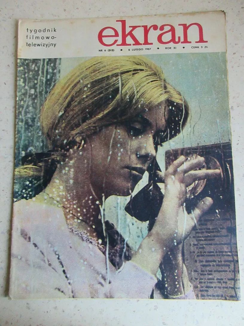 EKRAN (Po) magazine side cover Issue 513 5 February 1967