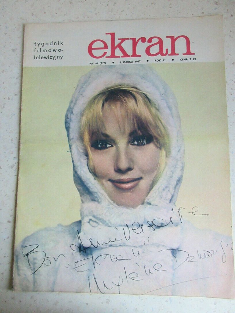 EKRAN (Po) magazine side cover Issue 517 5 March 1967