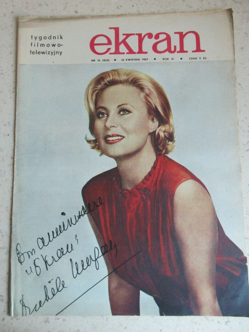 EKRAN (Po) magazine side cover Issue 523 16 April 1967