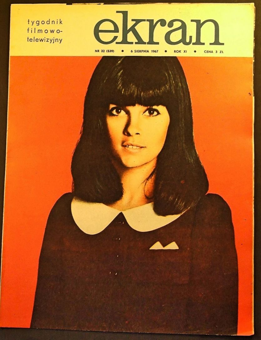 EKRAN (Po) magazine side cover Issue 539 6 August 1967